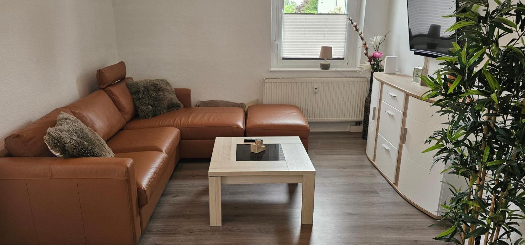 Private Ferienwohnung Seestadt Grossraeschen Esterno foto